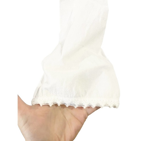 NWT Seaspice Dulce' Long Sleeve Mini Cotton Cover Up Dress Small - Picture 6 of 11